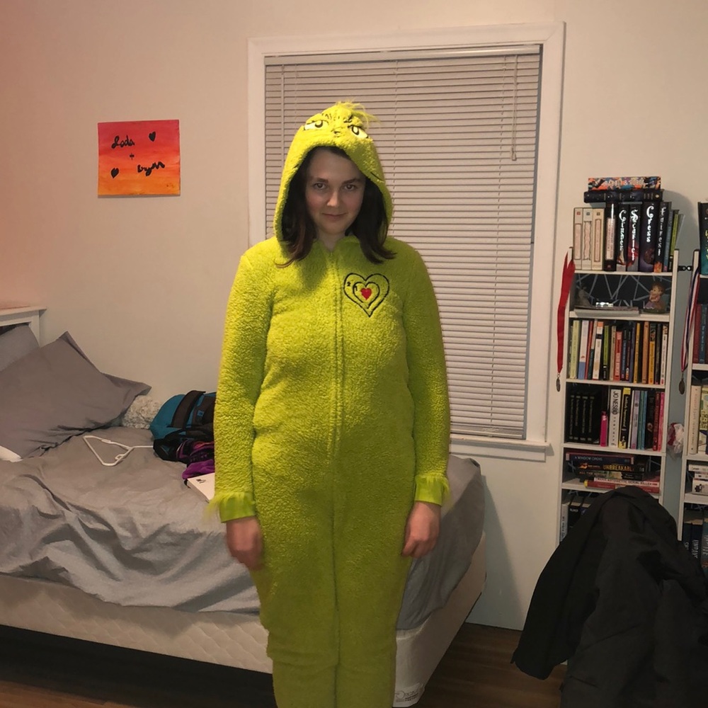Grinch onesie
